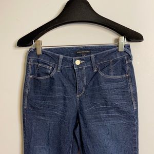 Dark blue crop pants